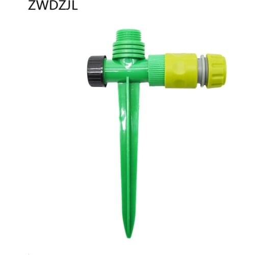 Garden irrigation Female 1/2 nozzle holder 3/4 male plastic spike 1/2 hose connector taper watering Serial connection 1pcs