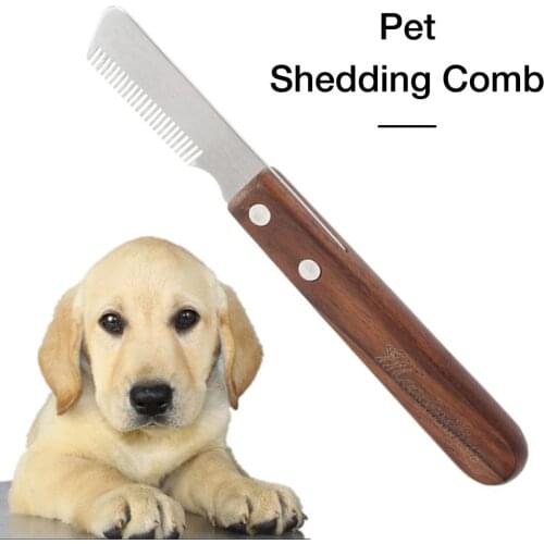 Dog Shedding Comb Fur Hair Brush Trimmer Convenient Practical Dog Grooming Tool For Pets Hair Care Tools Massage Clean Product