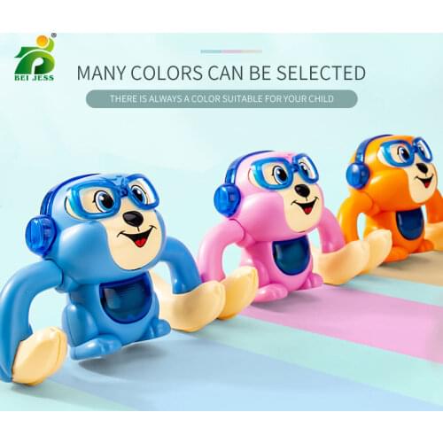 Robot Monkeys Interactive Smart Electric Toy Children Cute Sound Light Cool Rolling Pet Girl Educational Christmas Gifts