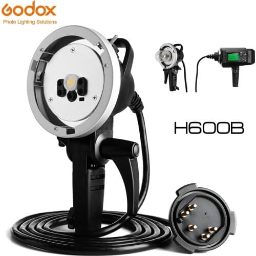 Godox AD-H600B Hand-Held Extension Extra Head Bowens Mount for Godox AD600B AD600BM Flash Strobe
