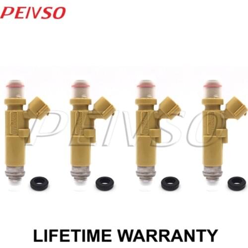 4x 23250-11130 23209-11130 fuel injector for TOYOTA Corolla 1.3L 4EFE 1997~1999