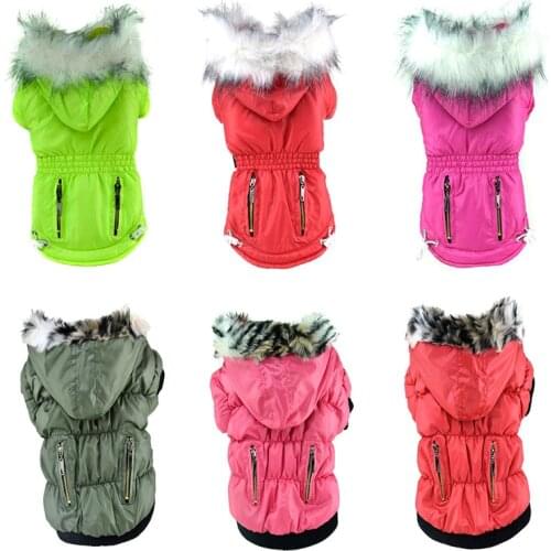 Winter pet coat clothes for dogs Winter clothing Warm Dog clothes for small dogs Christmas big dog coat Winter clothes chihuahua