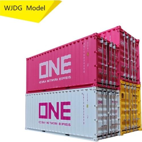 1:20/1:24 Innovative shipping model container, which can be used as decoration, storage box can be customized