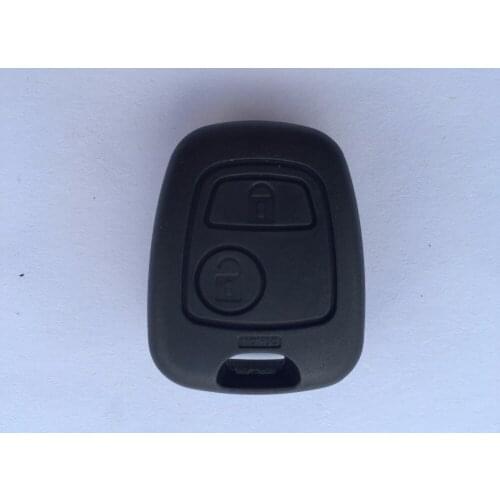 1Pc 2 Buttons Remote Car Key Case Shell Blank For Peugeot 206 No Blade Accessories Auto Parts Hot Selling Wholesale Cheap Price