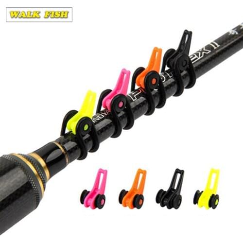 10Pcs/lots Plastic Fishing Hook Secure Keeper Holder Lure Accessories Jig Hooks Safe Keeping For Fishing Rod Tool Bait Casting