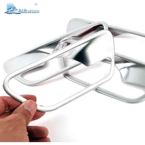 Airspeed 4pcs/ set stainless steel Door inner Handle frame cover trim for BMW f30 3 series 320 316i car-styling