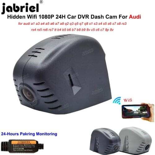 Wifi Car DVR Dash Cam for Audi a3 a4 a5 a6 a7 a8 q2 q3 q5 q7 q8 s3 s4 s5 s6 s7 s8 rs3 rs4 rs5 rs7 tt b4 b5 b6 b7 b8 b9 c5 c6 c7