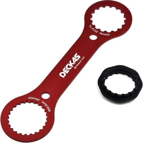 DECKAS Bicycle Bike Bottom Bracket Wrench Installation Tool Remover Repair Portable Dustproof Cycling Parts For TL-FC25 /FC24