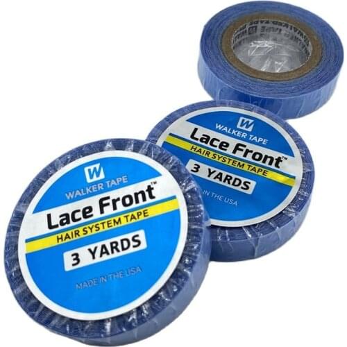 3 yards Ultra hold double side tape for tape hair extension blue lace front tape for wig