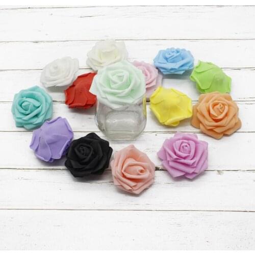 10 pieces Artificial roses Wedding Home decoration accessories Garland Scrapbooking New Year Candy boxes Interior beautification
