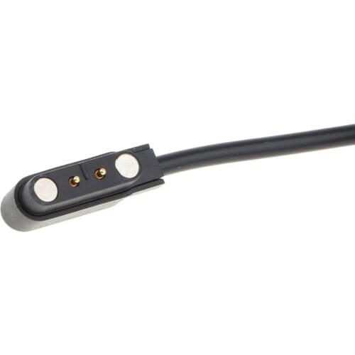 2 Pieces High Quality 2 Pin USB Watch Charging Cable Charging Base