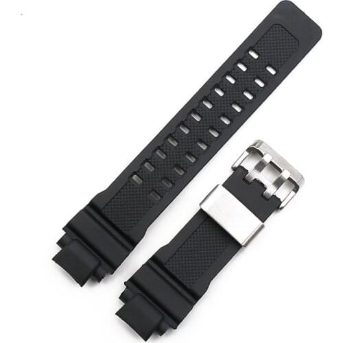 Mens Resin Strap Watch Accessories Pin Buckle for Casio gw1100 GA1000 GW4000 G1400 GWA1000fc Sports Waterproof Watch band