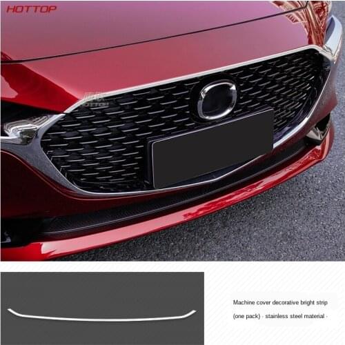 For Mazda 3 Mazda3 Axela M3 2020 Car Sticker Styling Front Engine Machine Grille Grill Frame 1pcs