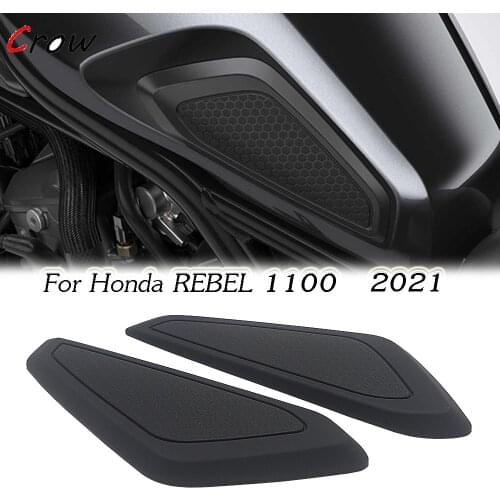 Motorcycle Tank Pad Protector Sticker Decal Gas Knee Grip Tank Traction Pad Side 3M For Honda REBEL 1100 CMX 1100 2021