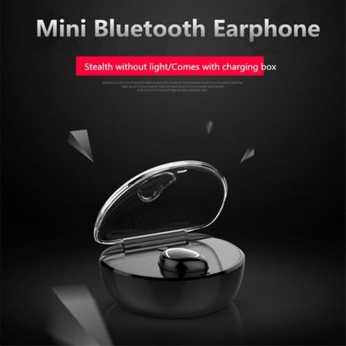 New X7 MINI MINI MINI with charging box invisible 4.1 intelligent noise reduction wireless sports Bluetooth headset earplug