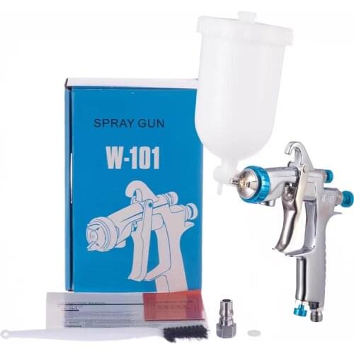 Original Import HVLP W101 Handle Manual 134G Spray Gun W-101 Spray Gun 0.8/1.0/1.3/1.5/1.8mm Car Paint Gun Paint Pistol