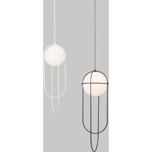 Nordic industrial lamp luminaire crystal LED pendant lights restaurant living room hanging ceiling lamps deco maison