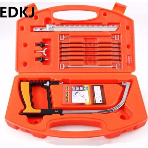 12PC Magic Hand Sawmill Saw Small Mini Carpentry Magnum Pulling Flower Saw Multi-Function Hand Saw Set Grinding Wood Metal Tube