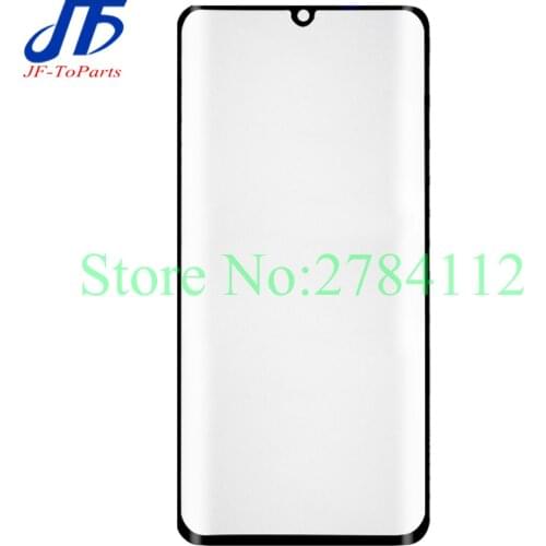 10Pcs touch panel with Laminate OCA replacement For Huawei P40 Pro Edge P40Pro Touch screen Front Outer Screen Glass Lens