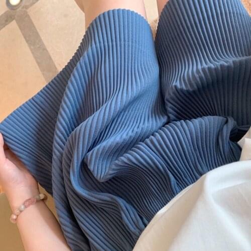 Summer Women Shorts Casual Loose Oversized Solid Pleated Leisure Korean Daily All-match Jogger Sweatpants Wide Leg Shorts Pants