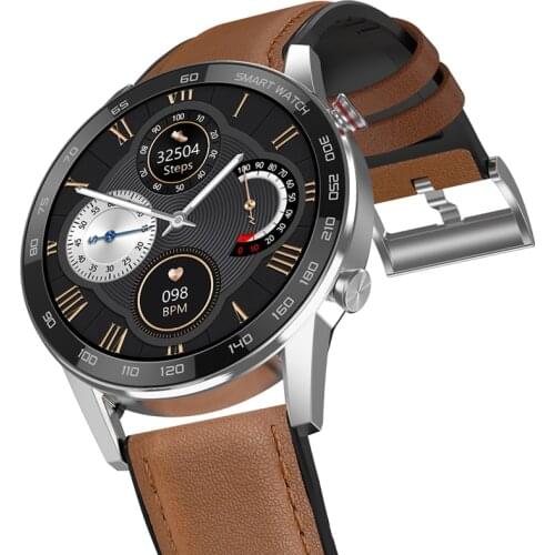 Smart Watch Men IP68 Waterproof Bluetooth Call 360*360 ECG Heat Rate Blood Pressure 1.3inch TFT Sleep Monitor Sports Smart Watch