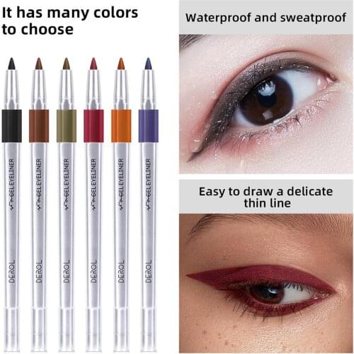 Waterproof Lasting Non Smudge Quick Dry Liquid Eyeliner Eye Pencil Cosmetic
