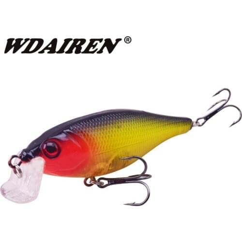 1Pcs Wobbler Fishing Lure Minnows 100mm 14.5g Crankbait Peche Bass Trolling Artificial Bait Pike Carp lures Pesca Fishing tackle