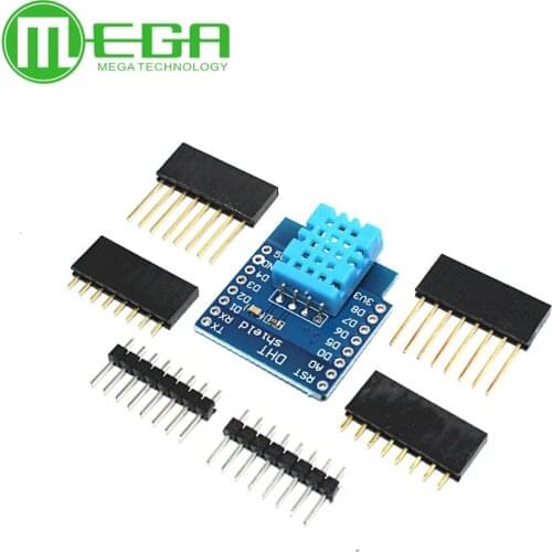 10pcs/lot DHT Shield for D1 mini DHT11 Single-bus digital temperature and humidity sensor module sensor