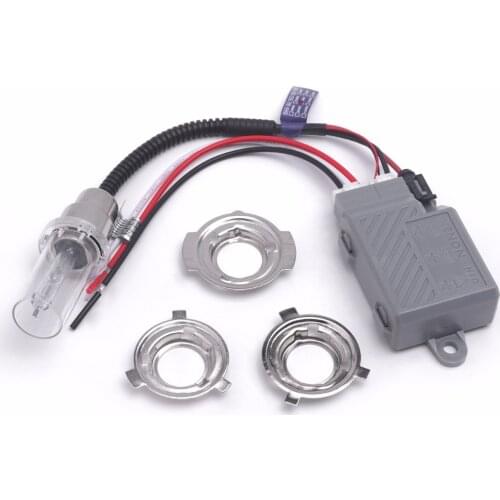 35W Xenon moto ballast motorcycle HID lights H4 BA20D H6 Hi/Lo 6000K motorcycle headlight universal HID Xenon kit fog lamp bulbs