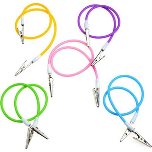 5pcs/set Dental Bib Clips Napkin Holders 5 Colors