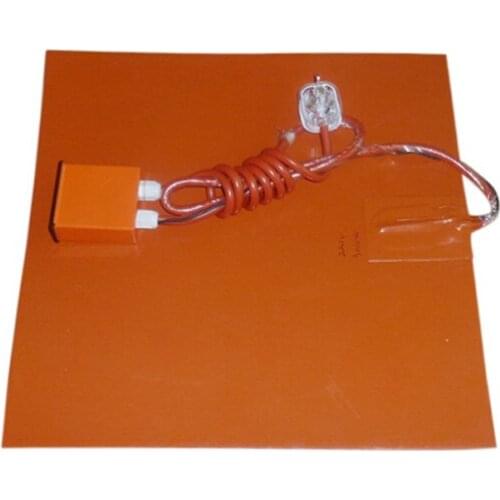 600 x 490 mm 120v 2500w silicone heater with digital thermostat and 3M adhesive backside and 1000mm lead wire