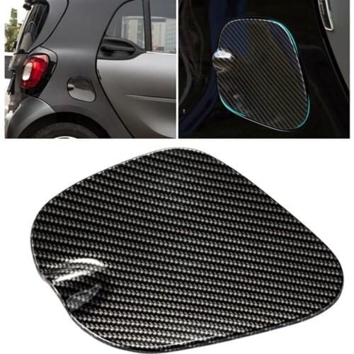 Car fuel cover ABS 3D sticker Modification accessories Fuel tank cap exterior decoration Car Styling for new smart 453 fortwo