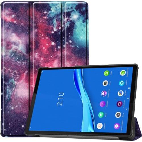 Case For Lenovo Tab M10 FHD Plus 10.3" TB-X606F TB-X606X Smart Cover Funda Folding Skin Stand For Lenovo Tab M10 Plus Case