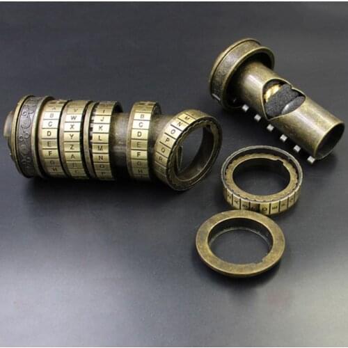 Da Vinci Code Mini Cryptex Valentines Day Interesting Creative Romantic Birthday Couples for Her for Wife