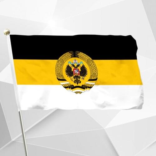 Russian Imperial Republic Flag 150X90cm (3x5FT) 120g 100D Polyester Double Stitched High Quality Banner Ensign Free Shipping