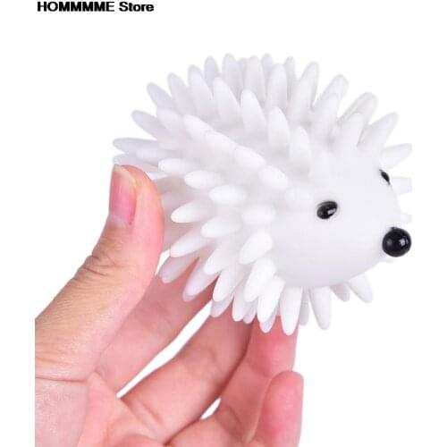 Laundry Lint Hair Catcher Floating Pet Fur Catcher for Washing Machine Hedgehog Drying Ball Laundry