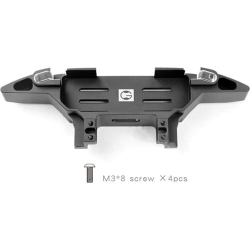 Simulation Front Bumper Base Modification Winch Front Bumper for TRX-6-Beenz G63 TRX-4-Benz G500 RC Car Parts