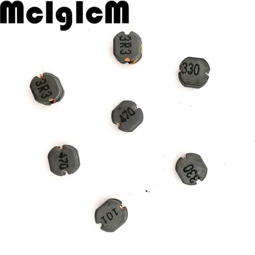 McIgIcM 2000pcs Unshielded Wirewound SMD power Inductor CD43 2.2uH 3.3uH 4.7uH 5.6uH 6.8uH 10uH 15uH 22uH