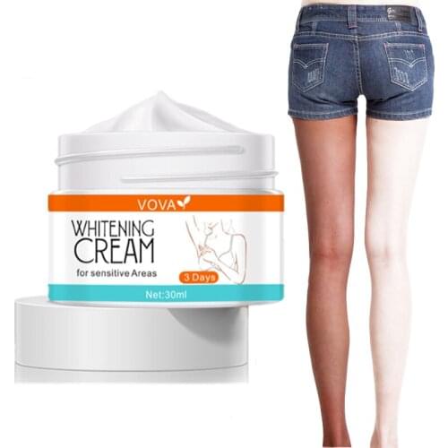 Whitening Cream Bleaching Face Body Lightening Cream Underarm Armpit Whitening Moisturizing Cream Legs Knees Body White Cream