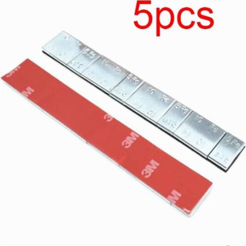 5pcs 60g Wheel Counterweight Adhesive Wheel Tyre Tire Balance Weights With 3M Sticker For 1/10 RC Model Car/Boat/Tank