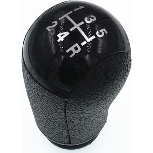 Free Shipping 5 Speed Black MT Gear Stick Shift Knob For Ford Focus Mondeo MK3 S-MAX C-MAX Mustang Galaxy Fiesta MK6 Transit