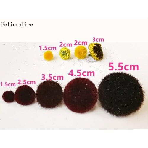 3pc~40pcs Artificial Plastic Flower Stamens For Nylon Flower Stocking Flower Accessories Chrysanthemum Gerbera Sunflower Stamens