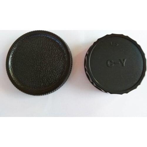 10 Pairs camera Body cap + Rear Lens Cap for Contax Yashica C/Y CY C-Y Mount DSLR SLR with tracking number