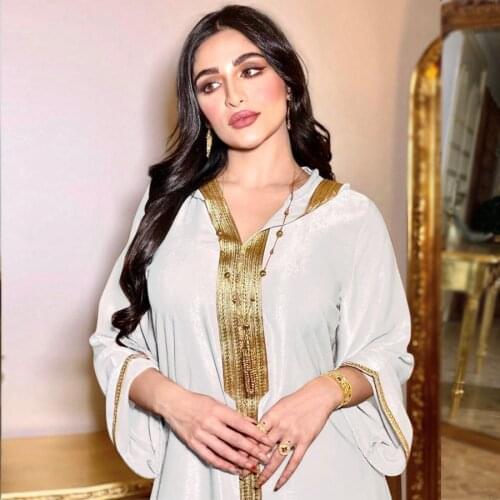 Summer 2021 Arabic Muslim Abaya Dress for Women White Long Sleeve Moroccan Kaftan Hooded Robe Turkish Islamic Jalabiya