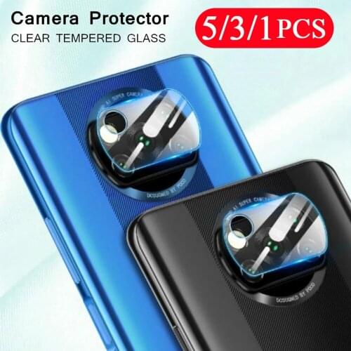 5/3/1Pcs cover for xiaomi poco C3 X3 M3 M2 pro X2 F2 pro Camera Lens Camera protector phone screen protector Film Tempered Glass