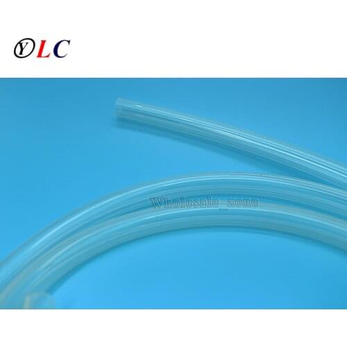 5 meters,10mm ID 13mm OD 10X13 Transparent Silicone Rubber Tube Hose Pipe ( food grade ) medical PIPE, 10*13mm