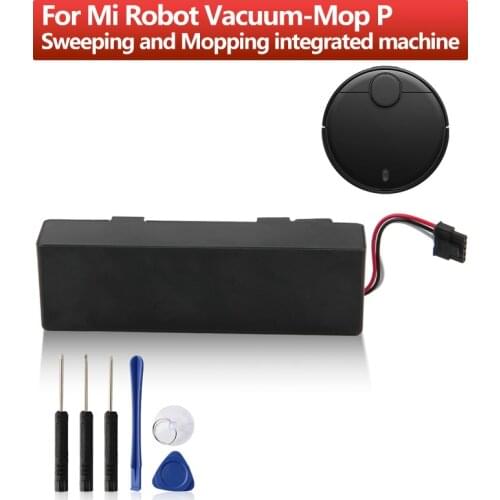 New Replacement Battery INR18650 MA1-4S1P-SC For Xiaomi Mijia Mi Robot Vacuum-Mop P Mijia Sweeping Mopping Robot Battery 3200mAh