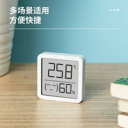 Electronic number display thermometer indoor household high precision wall hanging baby room dry temperature hygrometer
