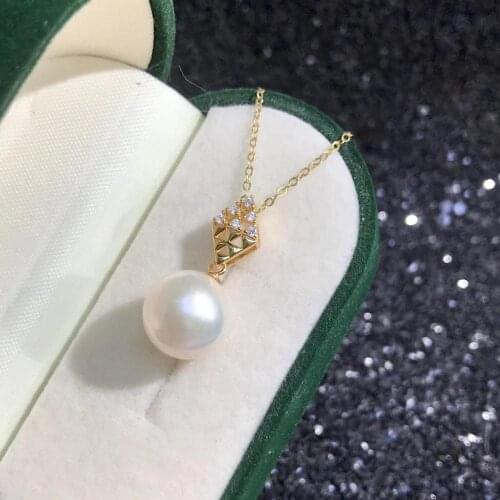 Hot Fashion New 925 Sterling Silver Pendant Base Settings Mountings Findings Parts for Pearl Crystal Jade Agate 5pcs/lot