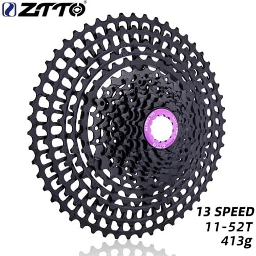 ZTTO 13 speed 11-52T Cassette MTB 13Speed Wide Ratio Freewheel UltraLight 413g CNC alloy Mountain Bike AXS